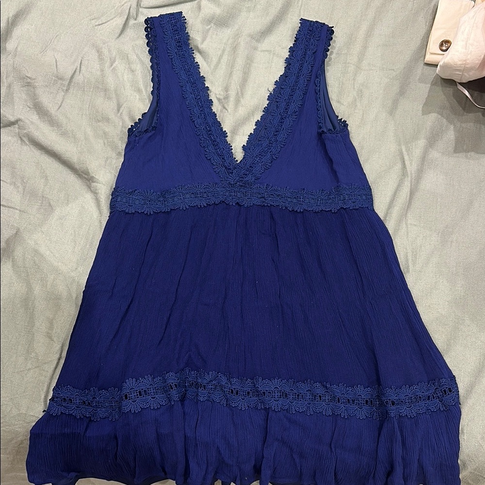 3/$20 blue floral dress